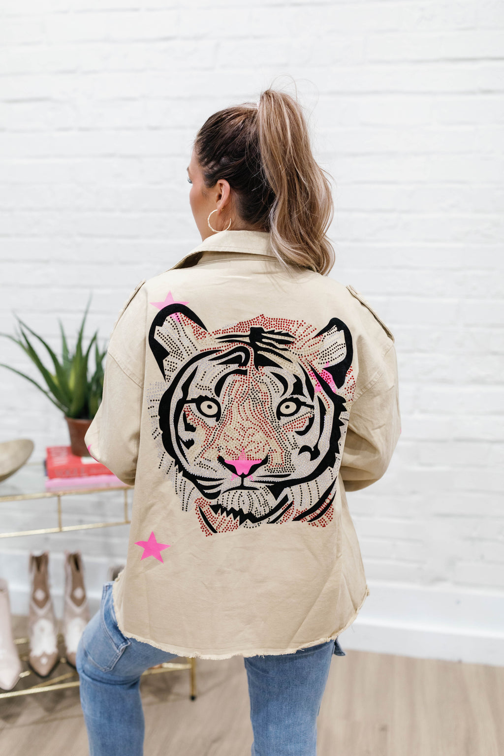 BE A TIGER MILITARY JACKET