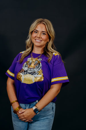 TIGER FOOTALL JERSEY TOP