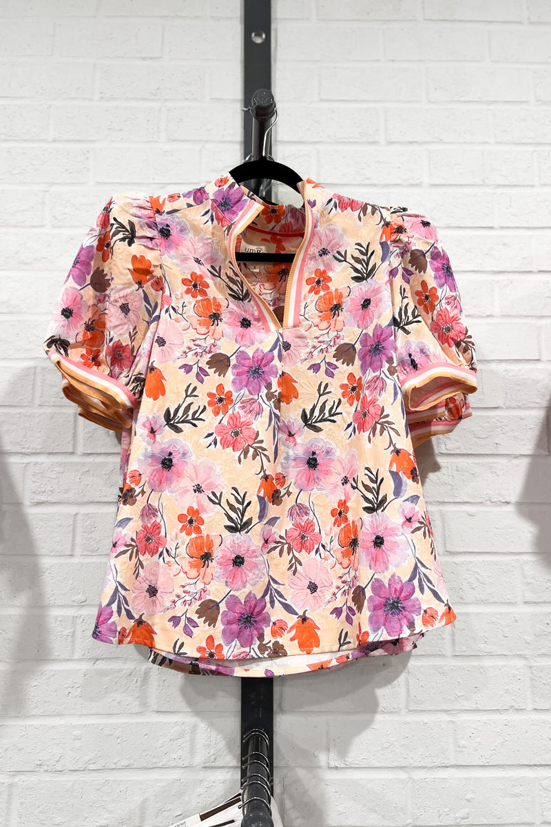 PEACH BLOOM TOP