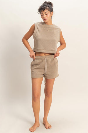 FRENCH TERRY SHORT SET