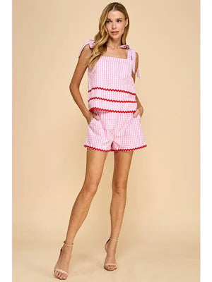 PANSIE SHORT SET