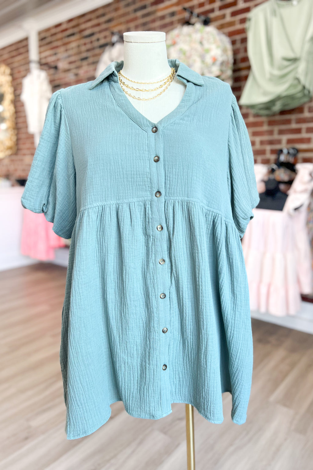 THE CHEYENNE IN MINT JULEP DRESS