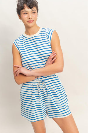 SLEEVELESS ROMPER