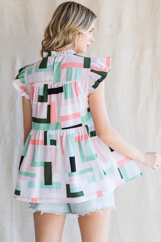 THE STAPLETON PEPLUM TOP