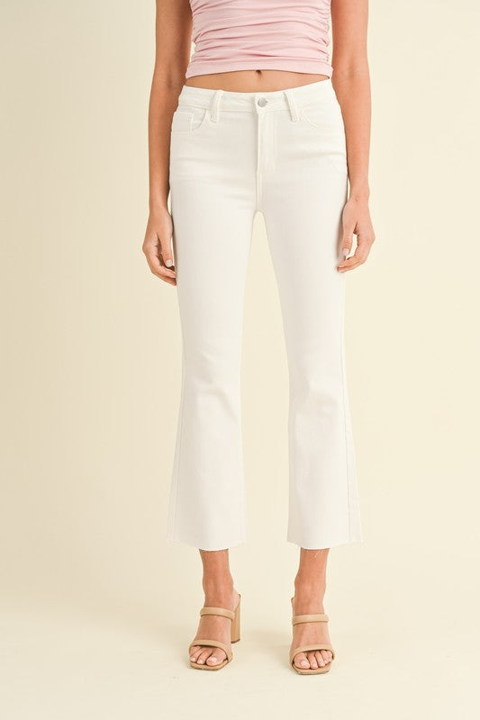 RYKER CROPPED FLARE JEANS