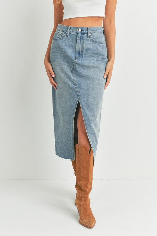 FLYNN DENIM SKIRT