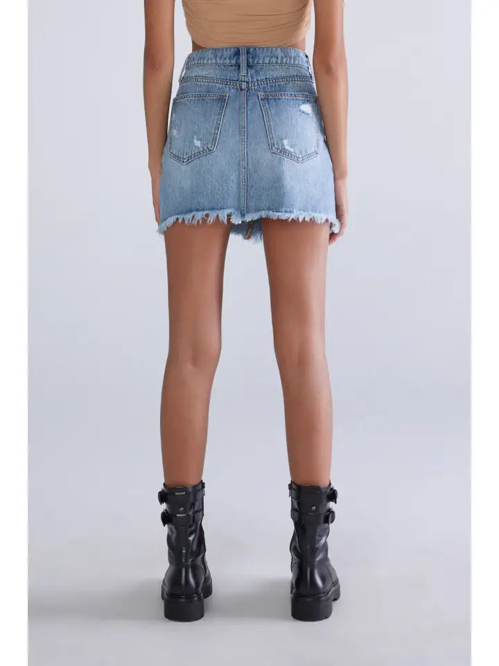 CERO DENIM MINI SKIRT