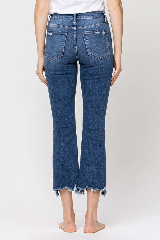 BELLA HIGH RISE CROP FLARES