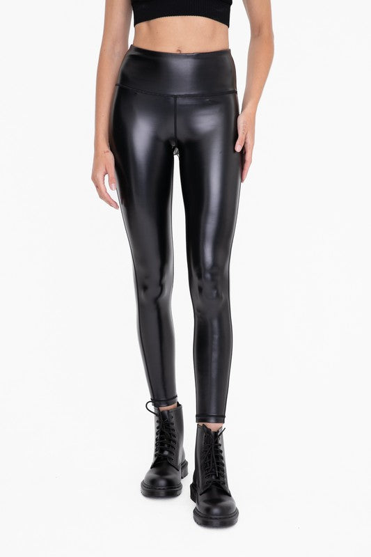 GLOSSY LIQUID LEGGINGS