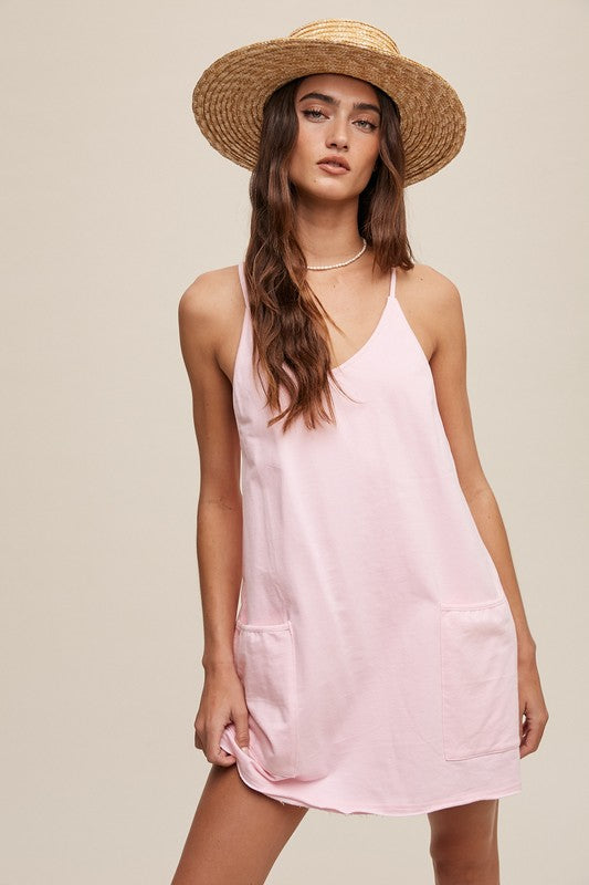 sporty mini dress Sporty Mini Dress- Red/Pink K. Ellis Boutique