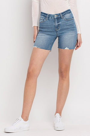 MID RISE SEAMLESS WAISTBAND SHORTS