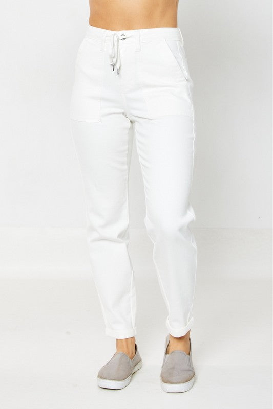 JUDY BLUE CUFFED JOGGERS