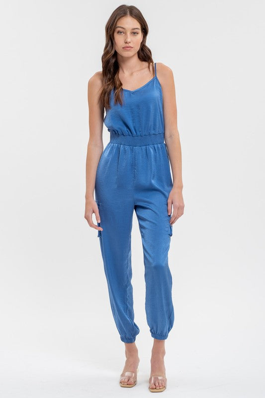 CARRIE CARGO JUMPSUIT