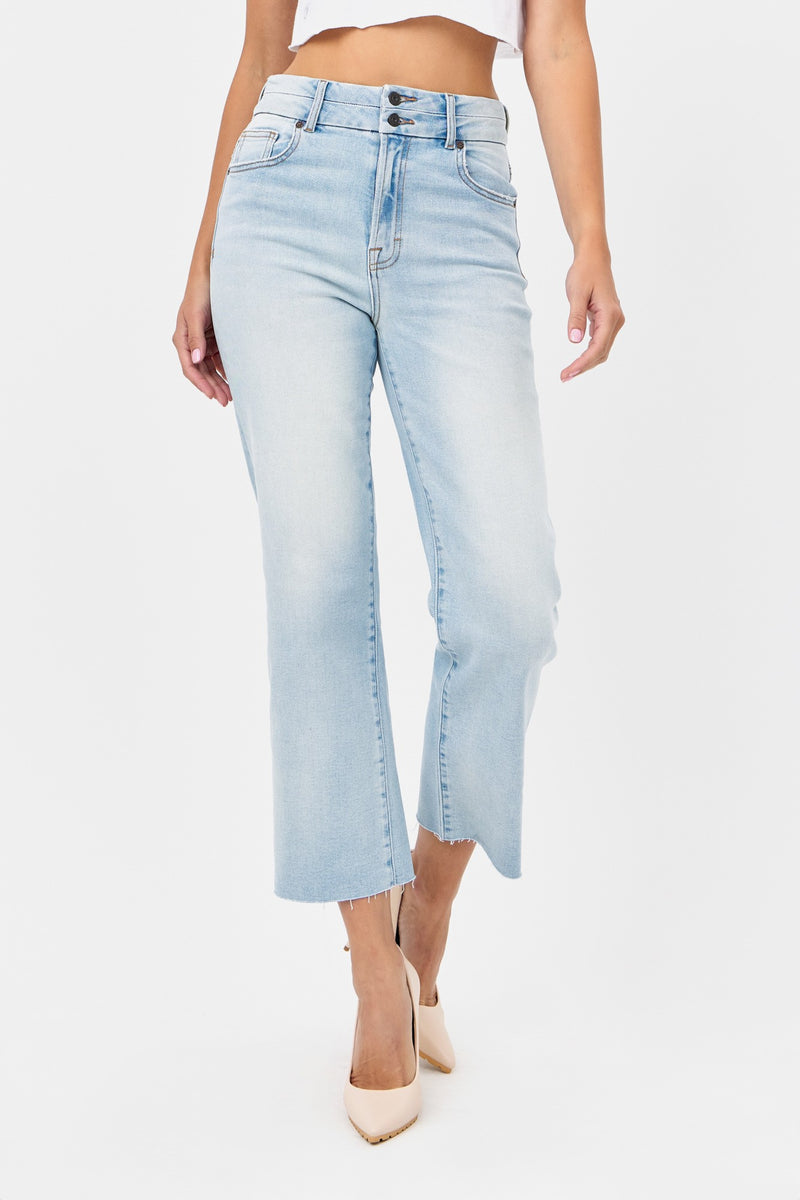HIDDEN DOUBLE WAIST BAND JEANS
