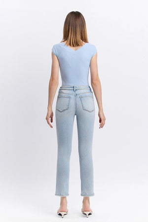 LOVIE HIGH RISE SLIM STRAIGHT - LondonEE & Co. 