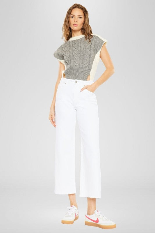 KANCAN HIGH RISE WIDE LEG JEANS