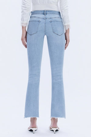 BELLA HIGH RISE CROPPED FLARE JEANS