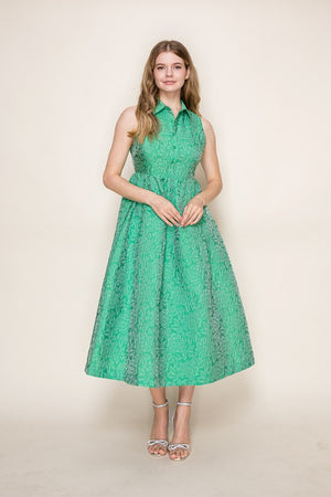 VIVI JACQUARD DRESS