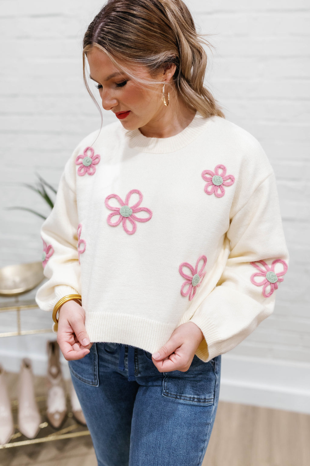 FLOWER POWER SWEATER