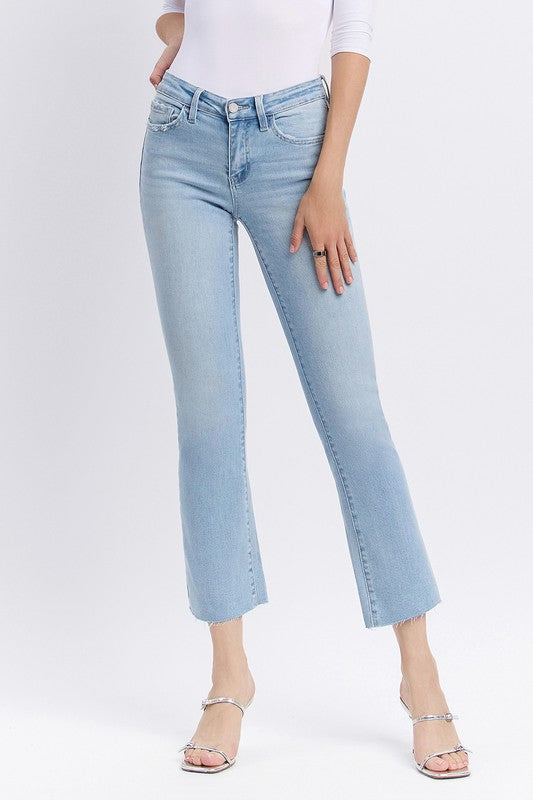 MIRANDA MID RISE ANKLE BOOTCUT