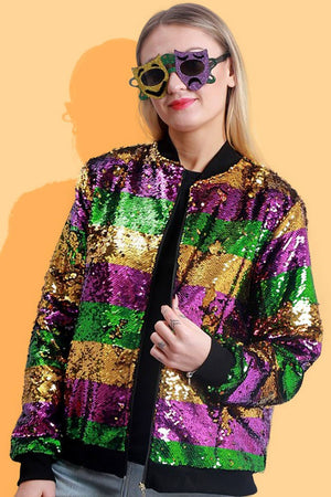STREET PARADE SEQUIN JACKET - LondonEE & Co. 