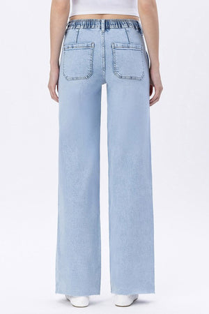 ZIVA DRAWSTRING JEANS - LondonEE & Co. 