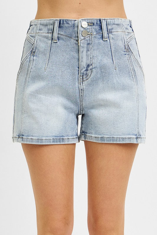 HIGH RISE WESTERN STYLE SHORTS