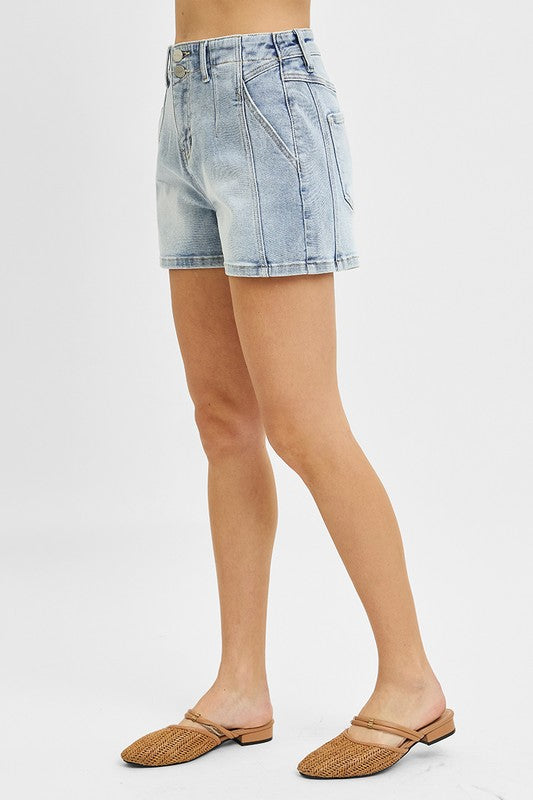 HIGH RISE WESTERN STYLE SHORTS
