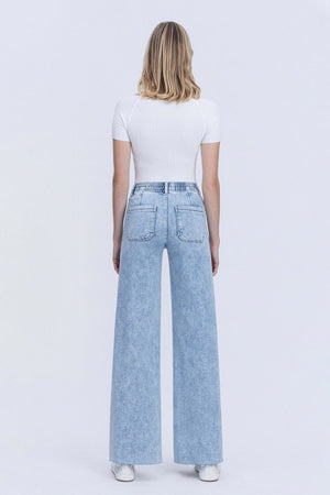HIGH RISE DRAWSTRING JEANS