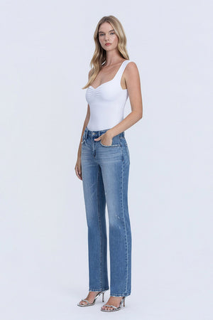 MELISSA MID RISE STRAIGHT