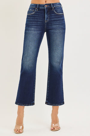 JENNA HR CROP BOOTCUT JEANS