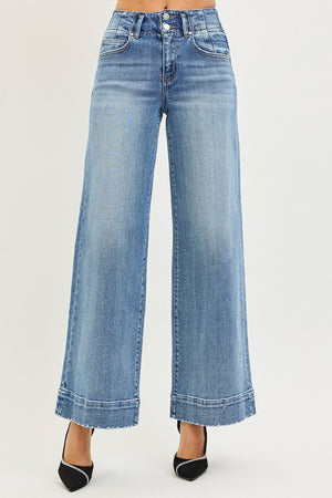 RHETT HR WIDE SEAM DETAILED JEANS - LondonEE & Co. 