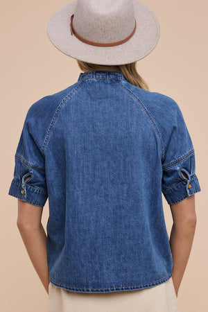 VERN DENIM TOP