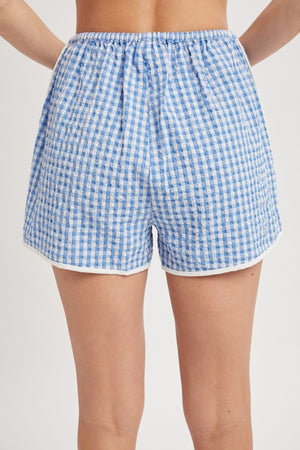 GINGHAM SHORTS - LondonEE & Co. 