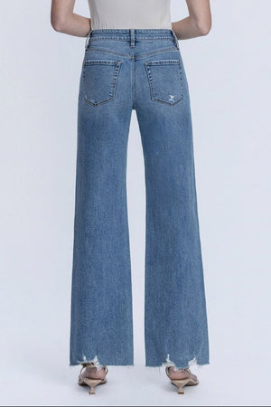 ARNOLD HIGH RISE VINTAGE FLARE JEANS - LondonEE & Co. 