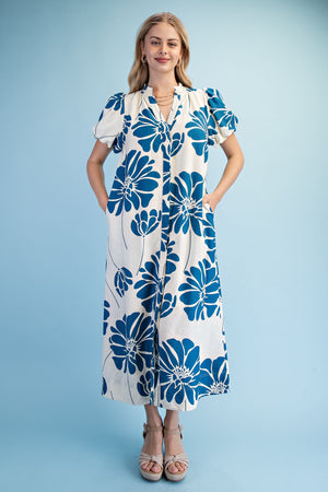 FLORAL MAXI DRESS