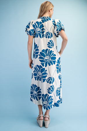 FLORAL MAXI DRESS