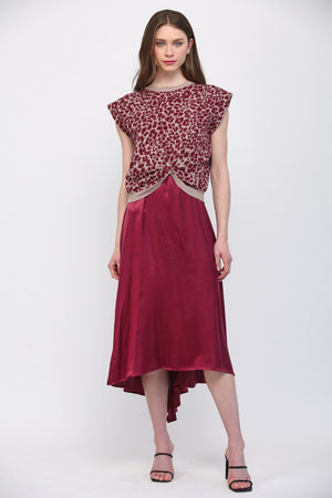 ANIMAL PRINT DRESS - LondonEE & Co. 