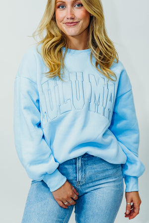 LULU MAC LIGHT BLUE SWEATSHIRT