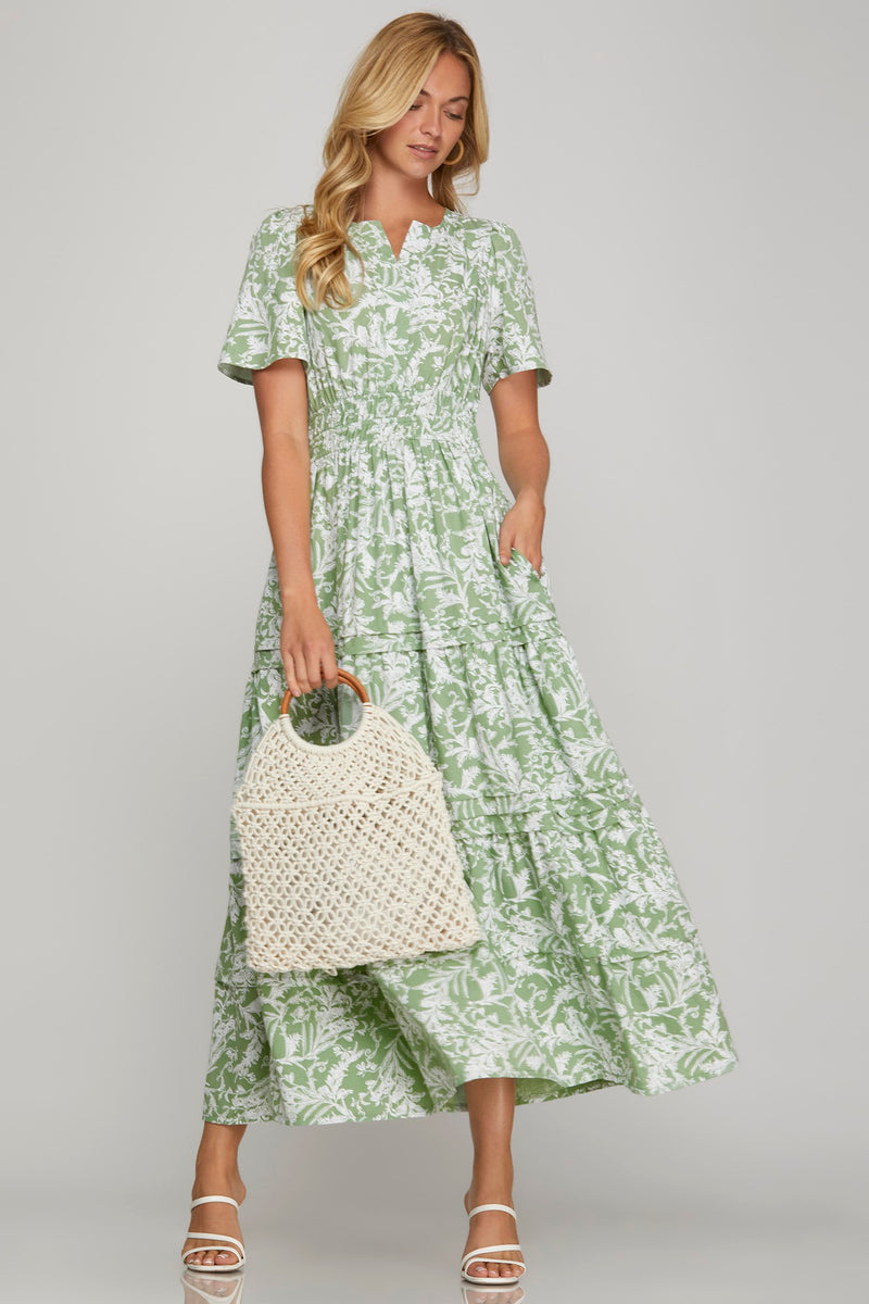 SAGE DRESS