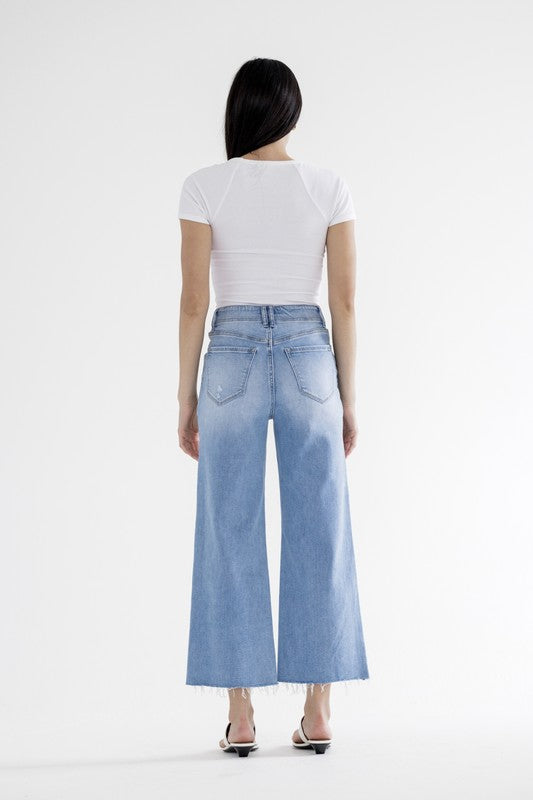 MICA SUPER HIGH RISE WIDE LEG JEANS