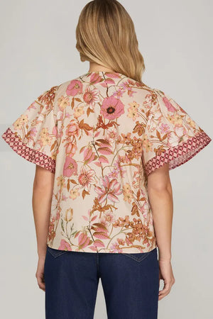 BELL SLEEVE TOP