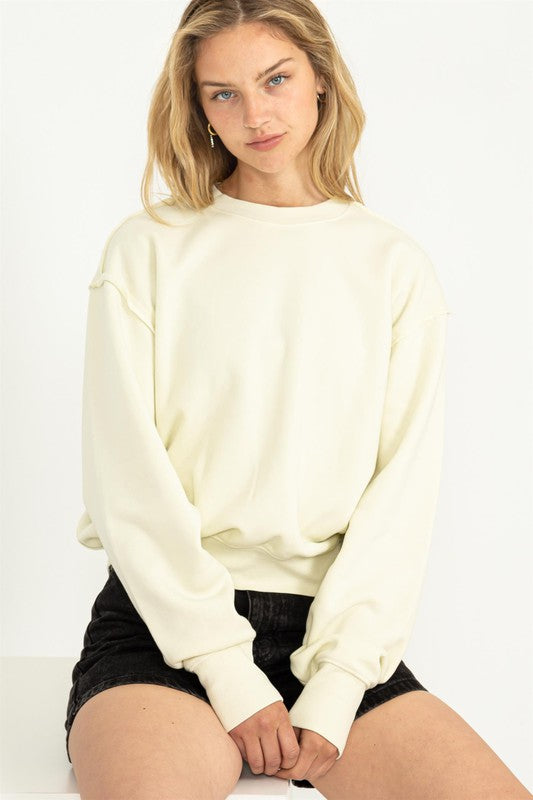 GET THE LOOK RELAXED SWEATSHIRT