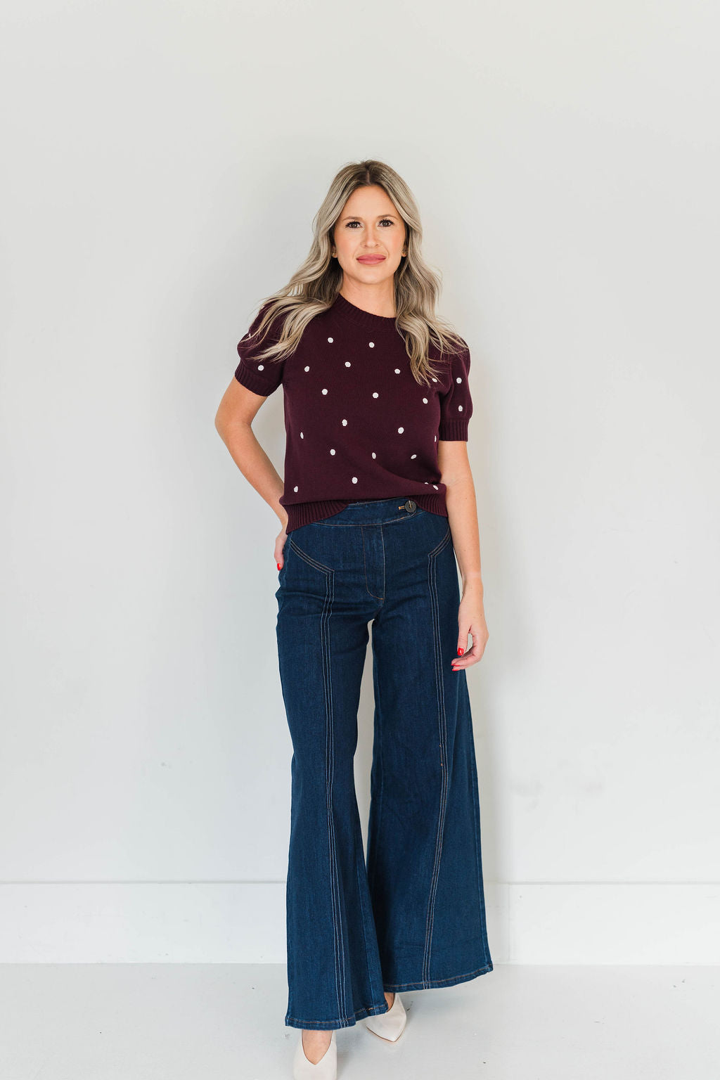 CARMINE WIDE LEG DENIM