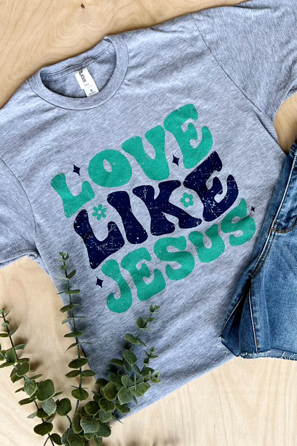 LOVE LIKE JESUS STAR TEE