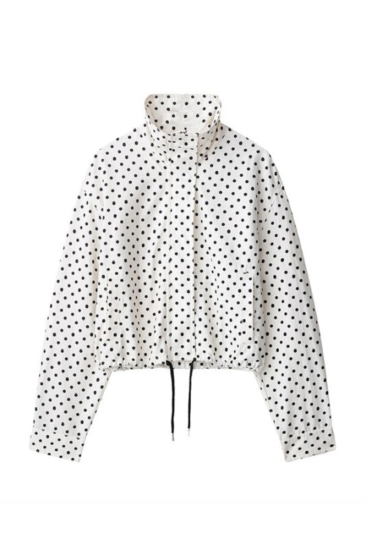 POLKA DOT LIGHTWEIGHT JACKET