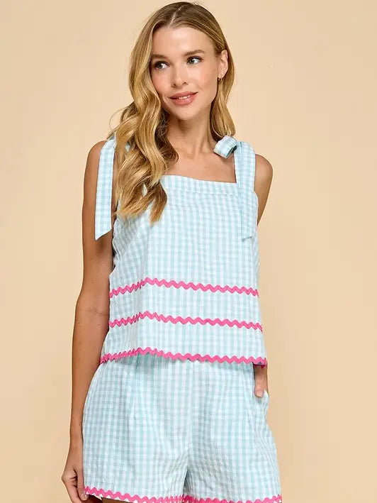 PANSIE SHORT SET