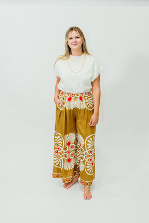 BOHO WIDE LEG PANTS