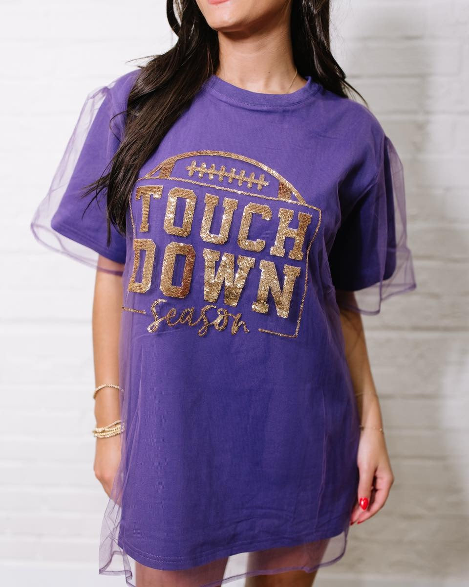 TOUCH DOWN SHEER LAYERED TOP