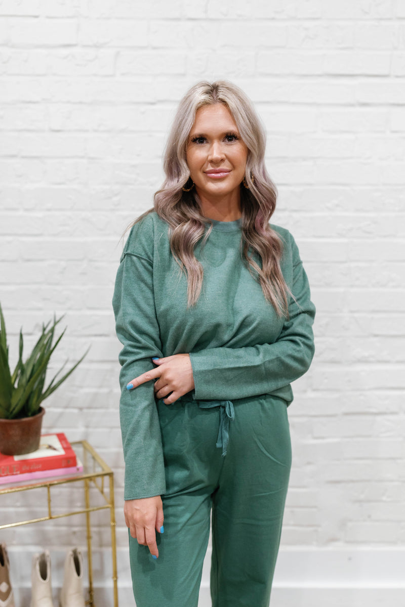 NOT YOUR GIRL REVERSE SEAM TOP